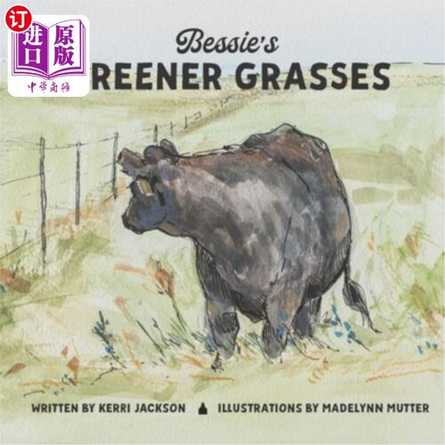 海外直订Bessie's Greener Grasses 贝西的绿草