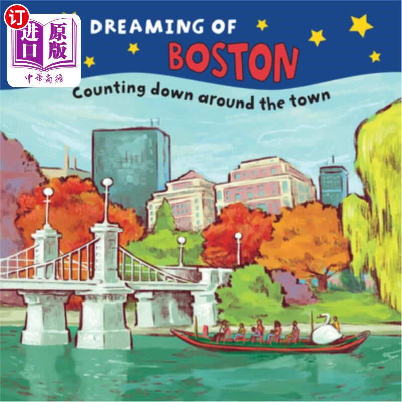 海外直订Dreaming of Boston: Counting Down Around the Town 《梦想波士顿:全城倒数