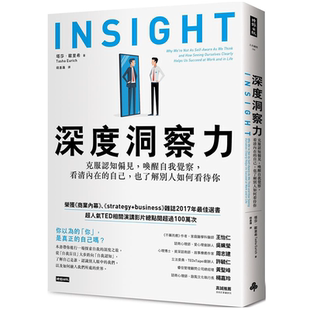 预售 【中商原版】深度洞察力 港台原版 塔莎．欧里希 时报出版