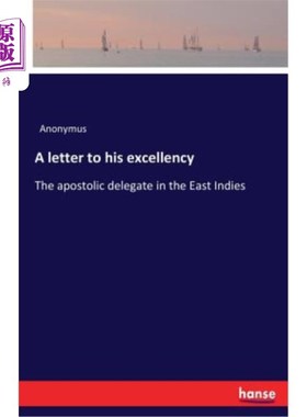 海外直订A letter to his excellency 致阁下的信