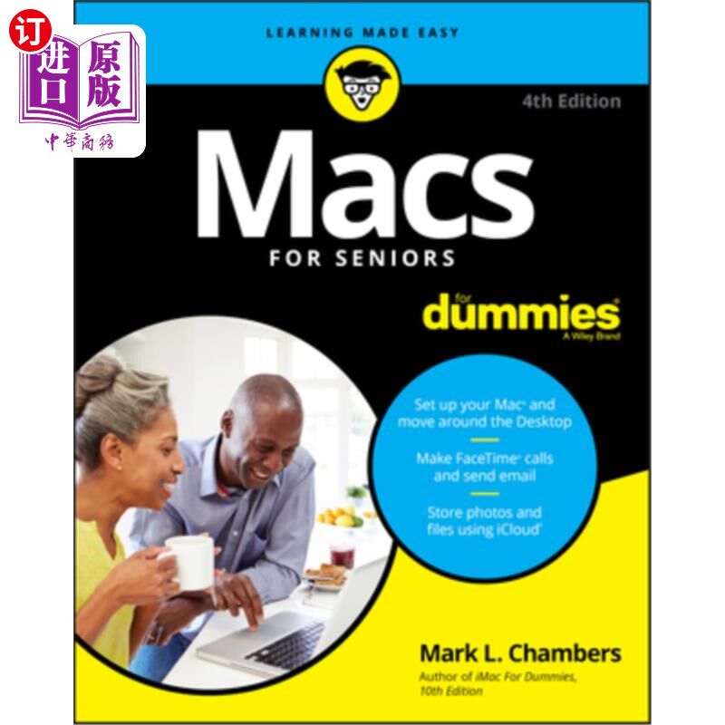 海外直订Macs for Seniors for Dummies 为老年人准备的苹果机指南