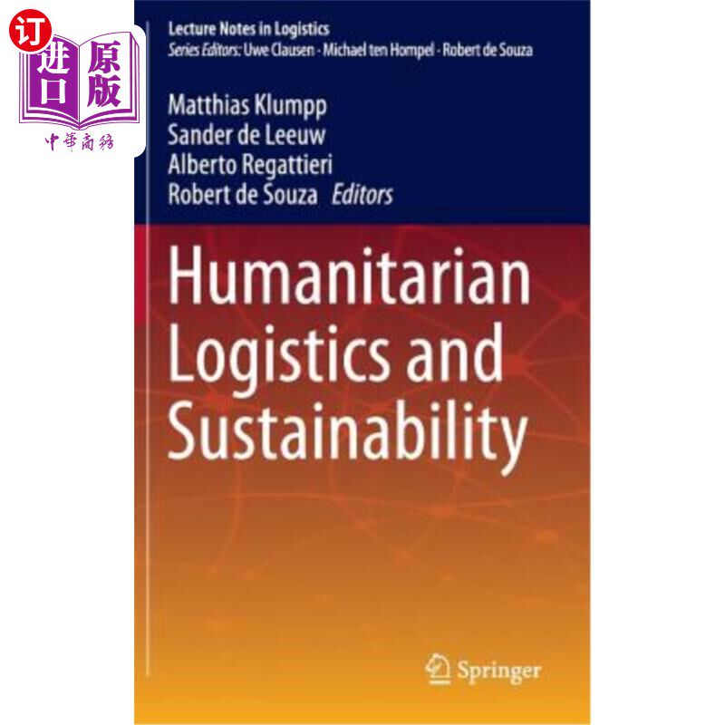 海外直订Humanitarian Logistics and Sustainability 人道主义后勤和可持续性