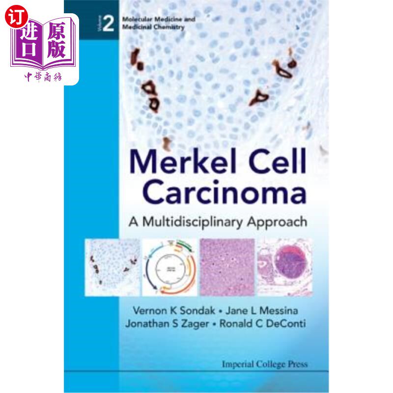 海外直订医药图书Merkel Cell Carcinoma: A Multidisciplinary Approach 默克尔细胞癌：一种多学科方法