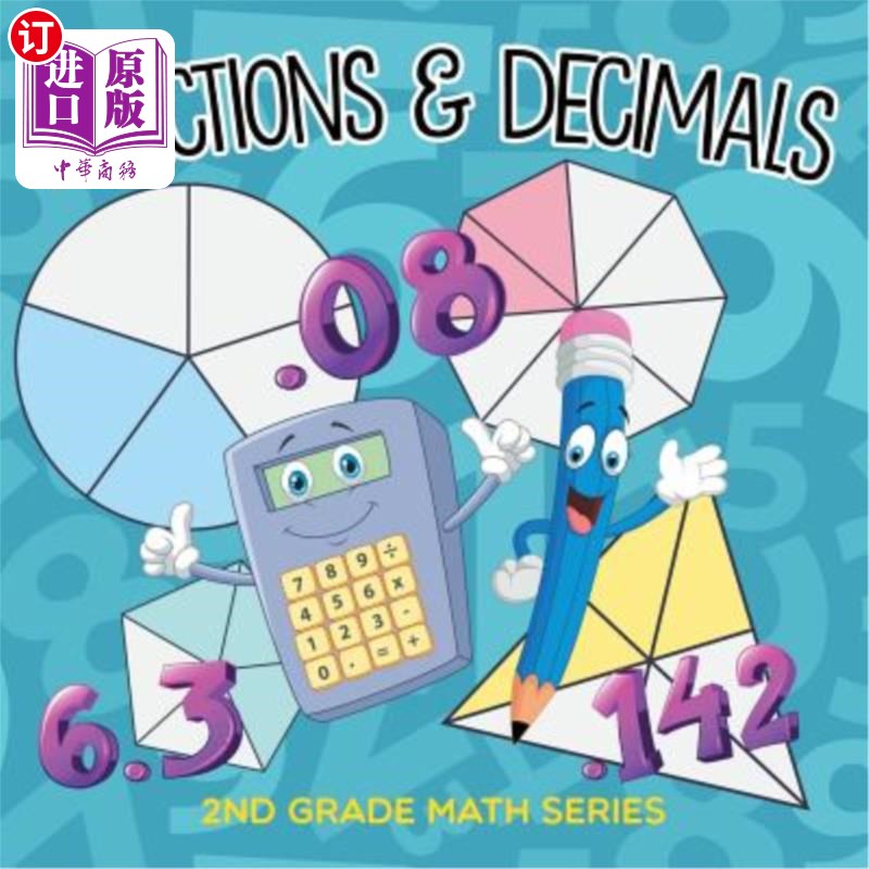 海外直订Fractions & Decimals: 2nd Grade Math Series