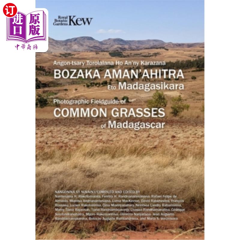 海外直订Photographic Field Guide of Common Grasses of Madagascar 马达加斯加常见牧草野外摄影指南