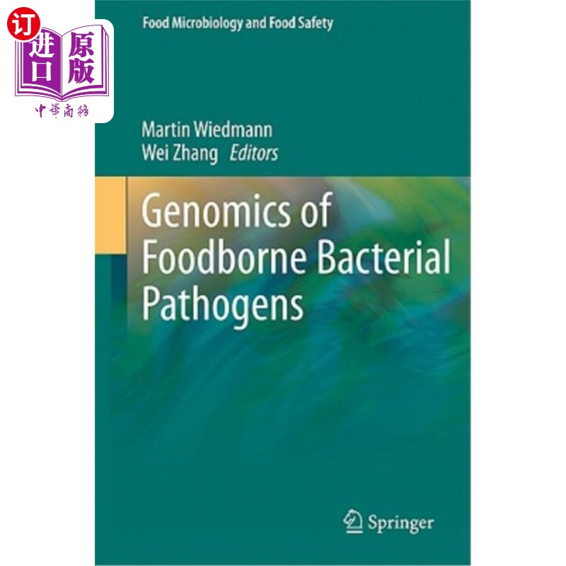 海外直订Genomics of Foodborne Bacterial Pathogens 食源性致病菌的基因组学