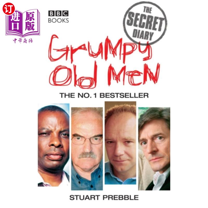 海外直订Grumpy Old Men: The Secret Diary 暴躁的老男人:秘密日记