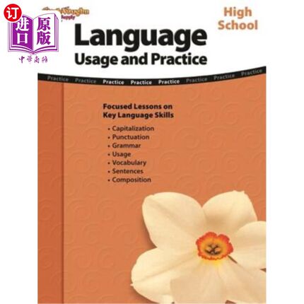 海外直订Language: Usage and Practice Reproducible High School 语言:用法和实践:可复制高中