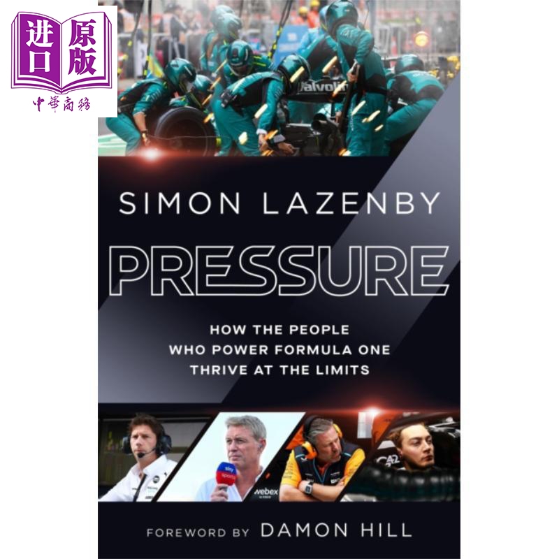 速度竞赛 一级方程式赛车的人体引擎内部 Race for Speed 英文原版 Simon Lazenby 运动 幕后 F1赛车书籍
