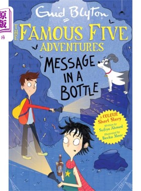 海外直订Famous Five Colour Short Stories: Message in a B... 著名的五色短篇故事:瓶子里的信息