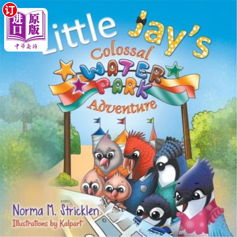 海外直订Little Jay's Colossal Waterpark Adventure 小杰的水上乐园奇遇