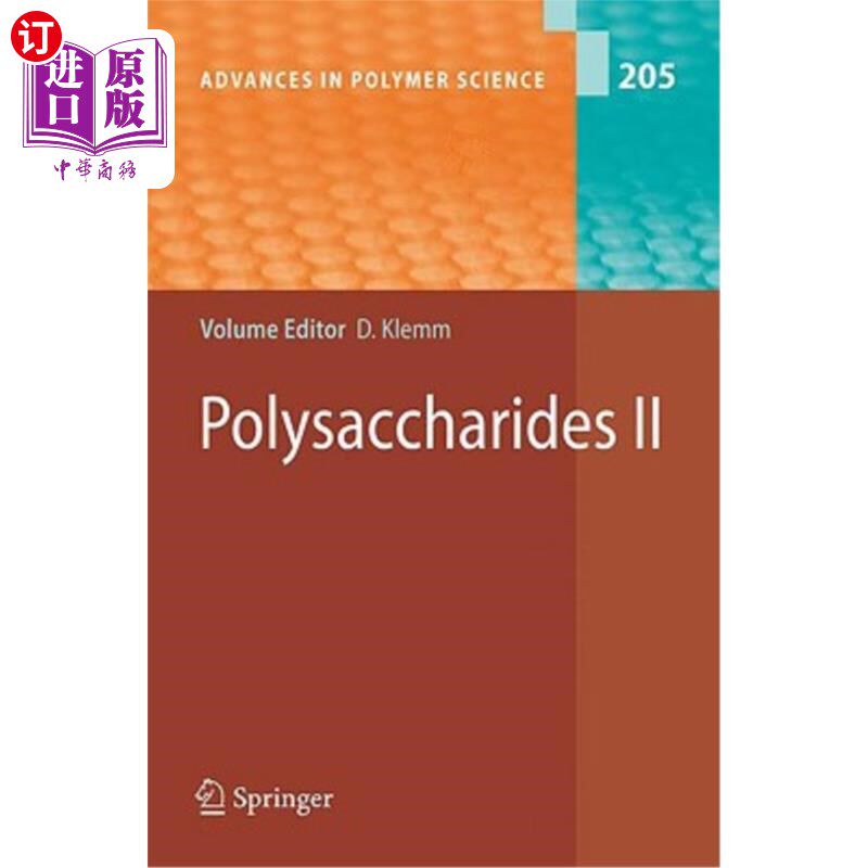 海外直订Polysaccharides II Polysaccharides II