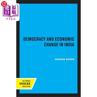 海外直订Democracy and Economic Change in India 印度的民主和经济变革