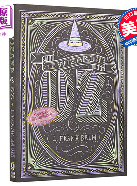 绿野仙踪 英文原版 The Wizard of Oz L Frank Baum 弗兰克鲍姆 插图版毛边书 儿童文学 百年经典 童话故事