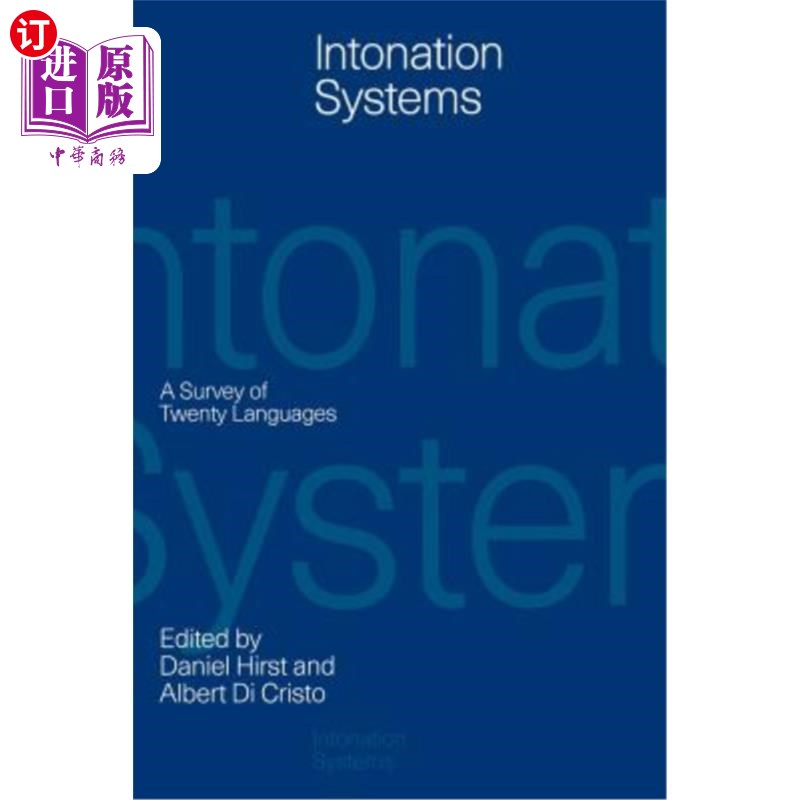 海外直订Intonation Systems: A Survey of Twenty Languages 语调系统：20种语言综述