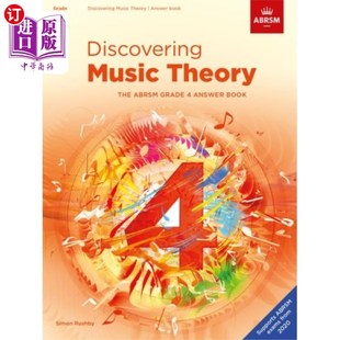 海外直订Discovering Music Theory, The ABRSM Grade 4 Answ... 《发现乐理》，英国ABRSM四年级答题书
