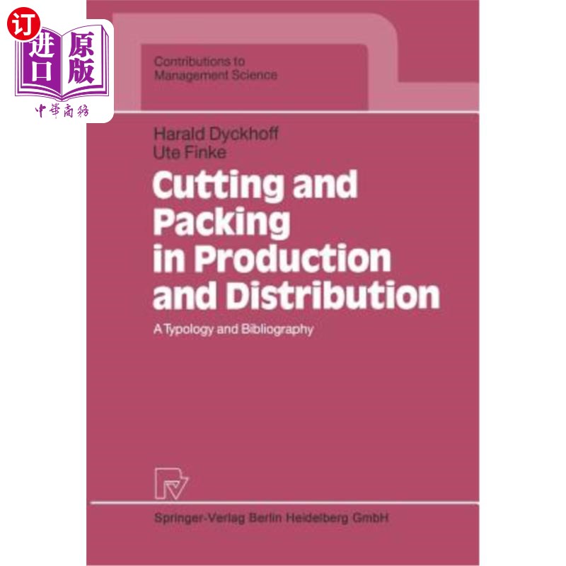 海外直订Cutting and Packing in Production and Distribution: A Typology and Bibliography 生产和销售中的切割和包装:类