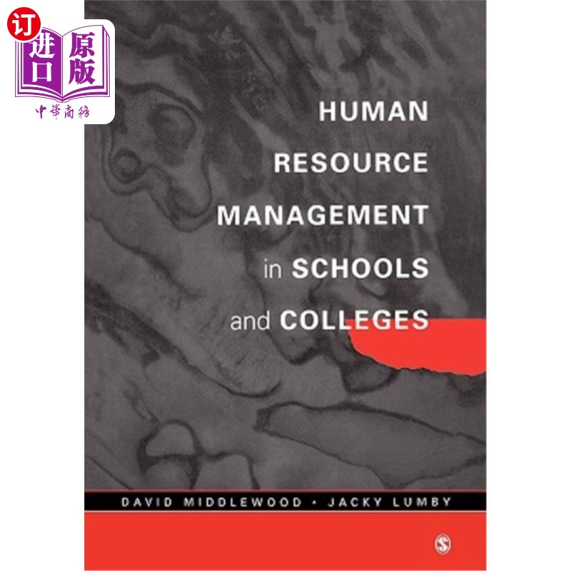 海外直订Human Resource Management in Schools and Colleges 高校人力资源管理