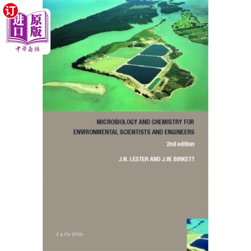 海外直订Microbiology and Chemistry for Environmental Sci... 环境科学家和工程师的微生物学和化学