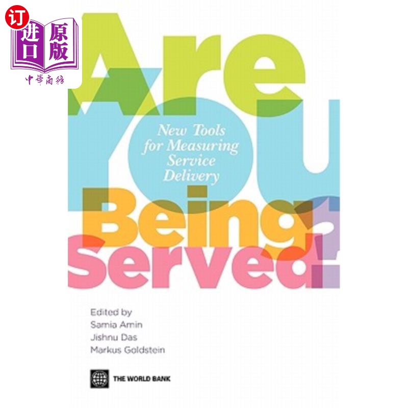 海外直订医药图书Are You Being Served?: New Tools for Measuring Service Delivery 有人招待你吗？：衡量服务交付的新工