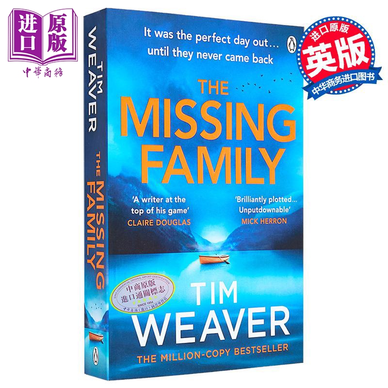 失踪的家庭 The Missing Family 英文原版 Tim Weaver 畅销惊悚悬疑小说 【中商原版】