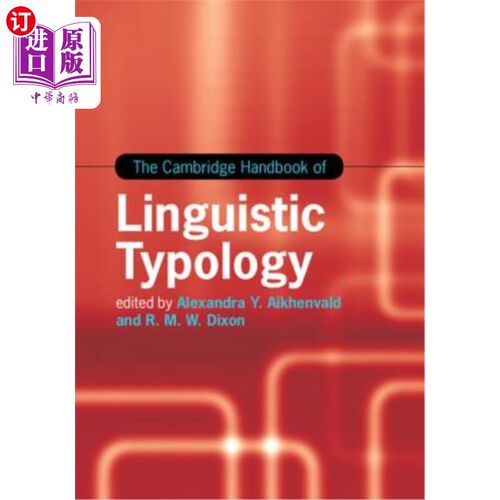 海外直订The Cambridge Handbook of Linguistic Typology 剑桥语言类型学手册