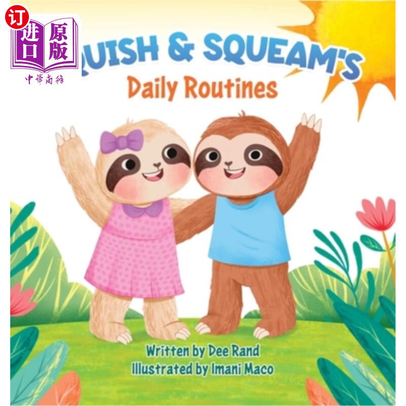 海外直订Squish & Squeam's: Daily Routines Squish   Squeam's：日常生活