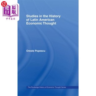 History 拉丁美洲经济思想史研究 Economi... 海外直订Studies American the Latin
