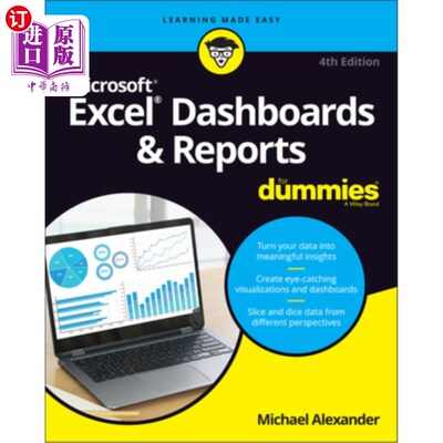 海外直订Excel Dashboards & Reports for Dummies Excel Dashboards & Reports分步指南