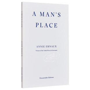 预售 2022年诺贝尔文学奖得主 安妮 埃尔诺 男人的地方 英文原版 A Man s Place Annie Ernaux【中商原版】