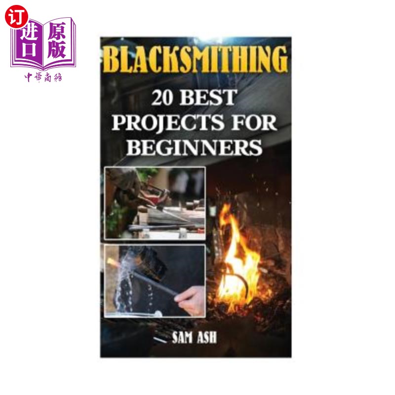 海外直订Blacksmithing: 20 Best Projects for Beginners 铁匠：20个初学者最佳项目
