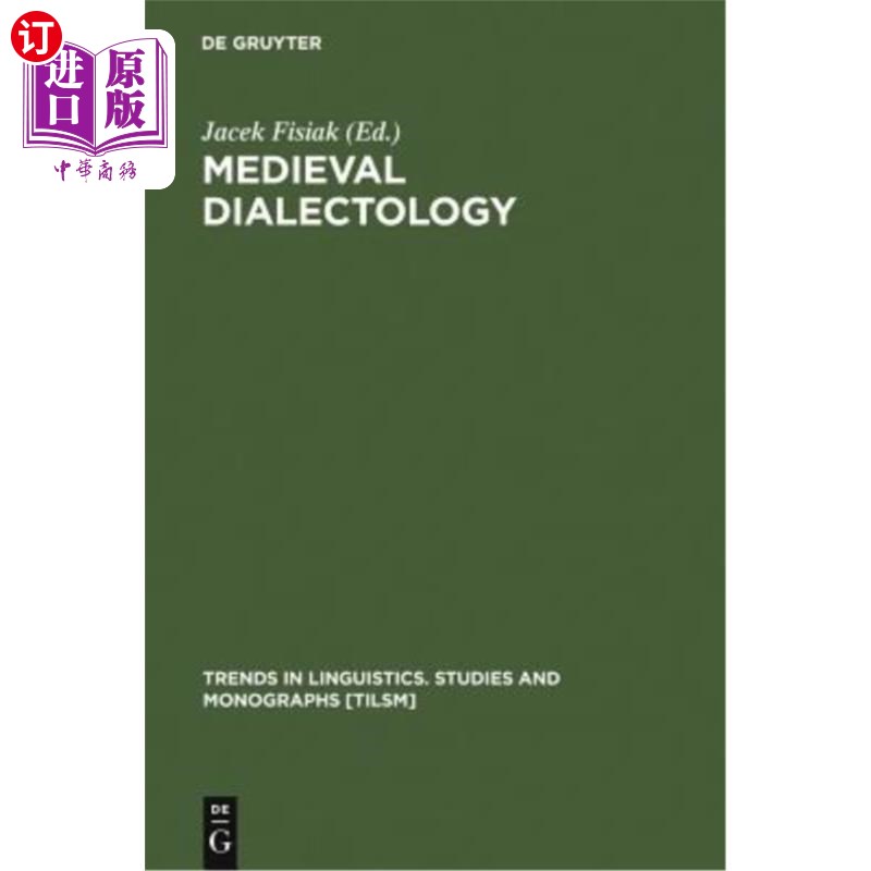 海外直订Medieval Dialectology 中世纪的方言研究
