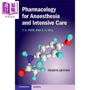 Anaesthesia 中商原版 麻醉和重症监护药理学 Pharmacology for Intensive and Peck 现货 Care 英文原版