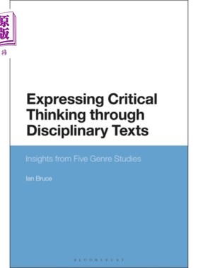 海外直订Expressing Critical Thinking through Disciplinar... 通过学科文本表达批判性思维