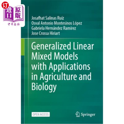 海外直订Generalized Linear Mixed Models with Applications in Agriculture and Biology 广义线性混合模型及其在农业和生