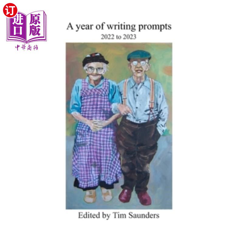海外直订A year of writing prompts: 2022 to 2023 写作提示:2022年到2023年