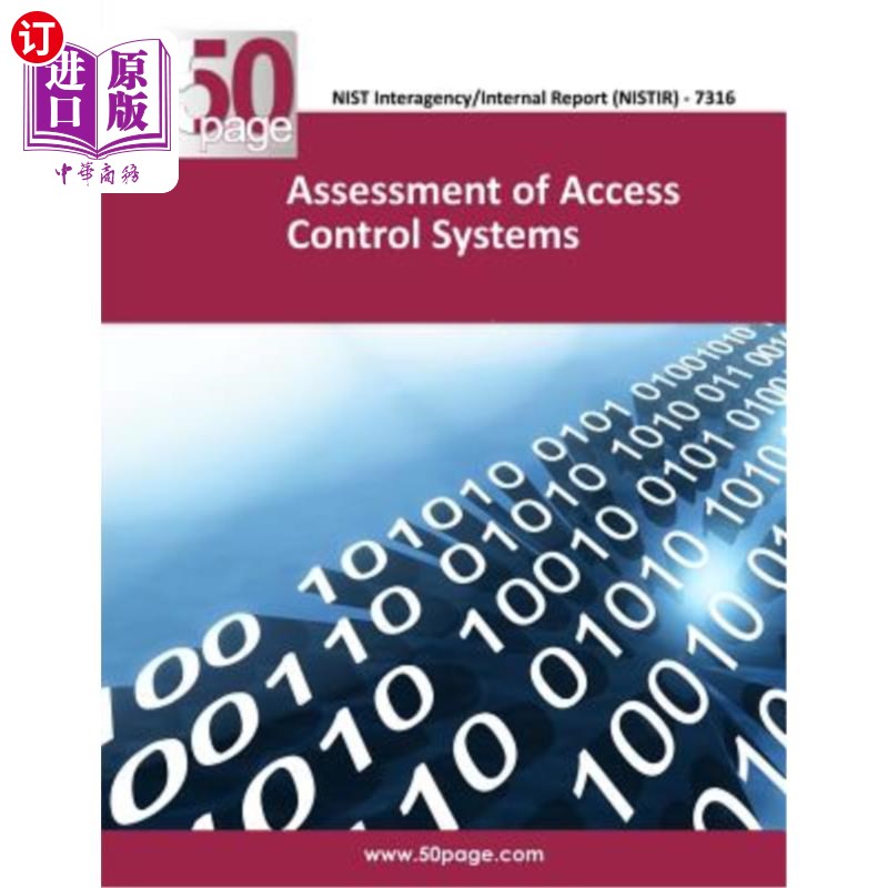 海外直订Assessment of Access Control Systems 访问控制系统的评估