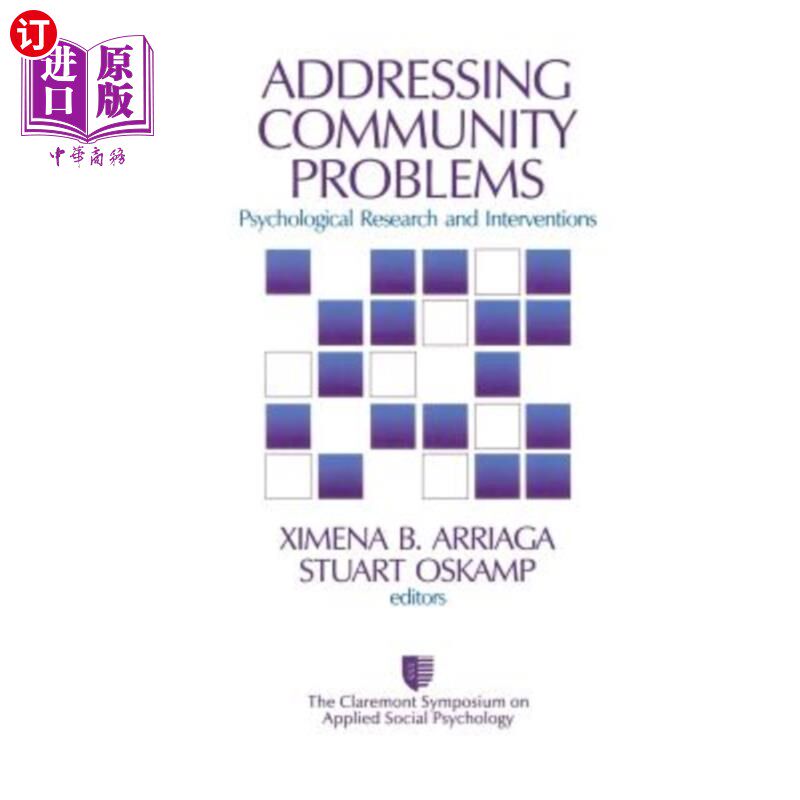 海外直订Addressing Community Problems: Psychological Research and Interventions 解决社区问题:心理研究与干预