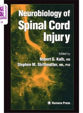 海外直订医药图书Neurobiology of Spinal Cord Injury 脊髓损伤的神经生物学研究