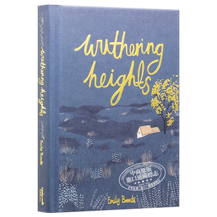 预售 艾米莉勃朗特 呼啸山庄英文原版 经典小说收藏版系列 Wuthering Heights 呼啸山庄英文版呼啸山庄电影周边呼啸山庄小说原著