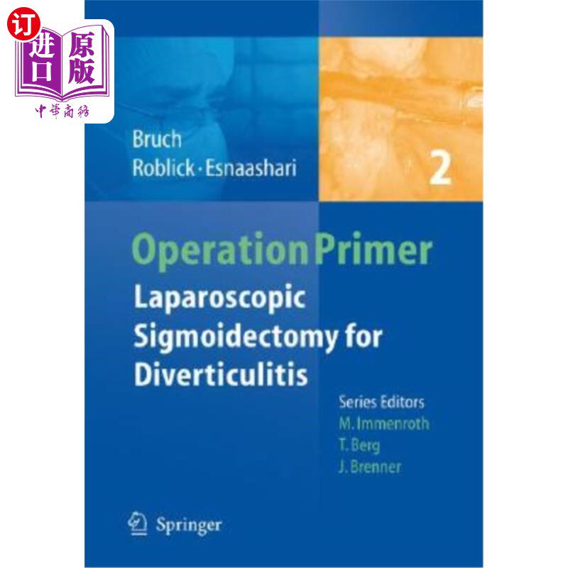 海外直订医药图书Laparoscopic Sigmoidectomy for Diverticulitis 腹腔镜乙状结肠切除术治疗憩室炎