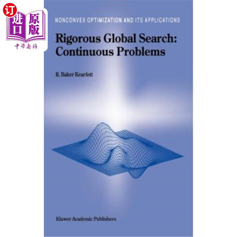 海外直订Rigorous Global Search: Continuous Problems 严格全局搜索:连续问题