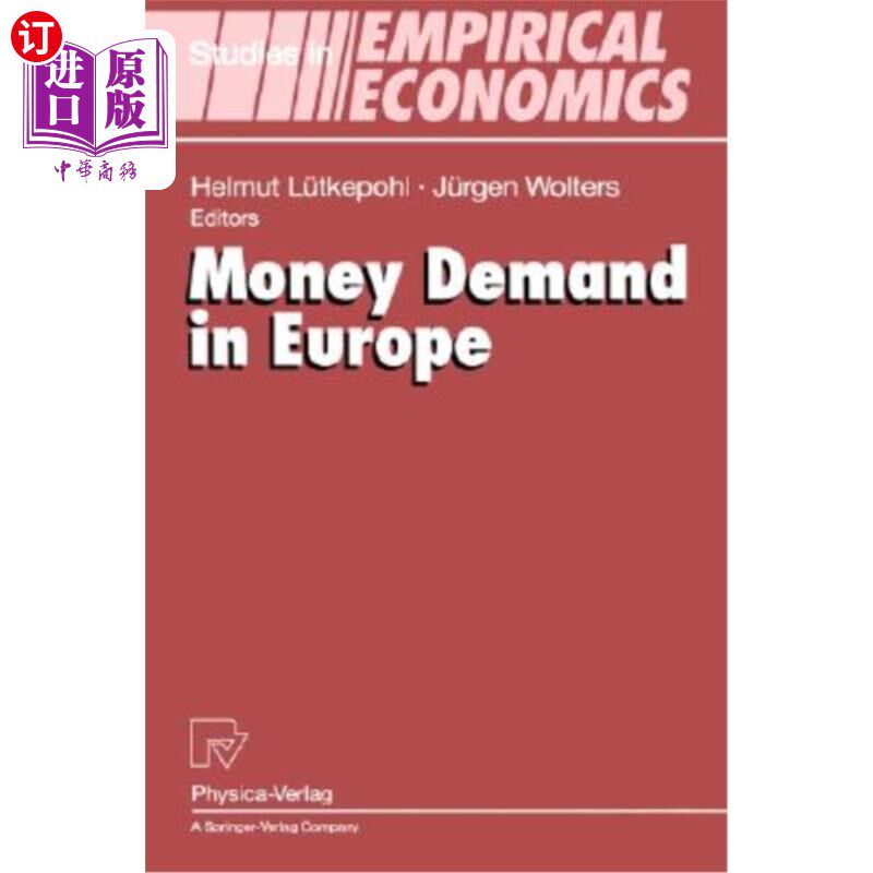 海外直订Money Demand in Europe 欧洲的货币需求