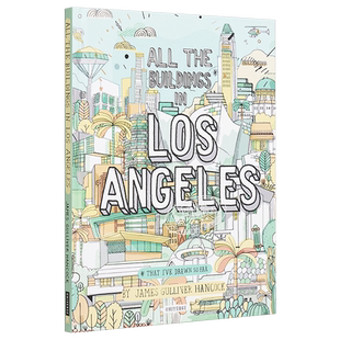All The Buildings In Los Angel 进口艺术 迄今为止我画过的洛杉矶建筑 Rizzoli【中商原版】