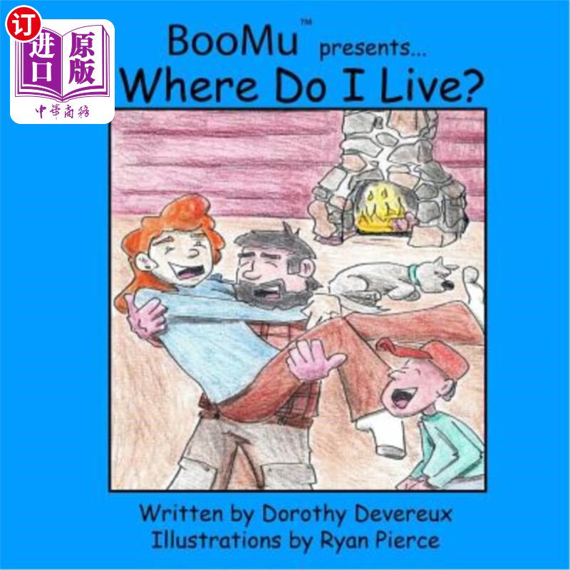 海外直订BooMu Presents...Where Do I Live? 布木礼物。。。我住在哪里？