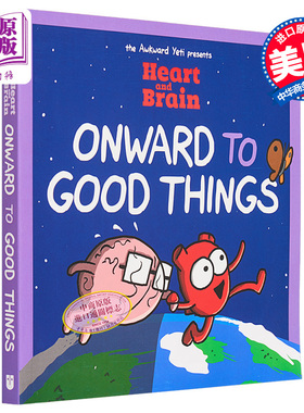 现货 心与脑 向美好前进 心与脑合集第 4 卷 英文原版 Heart and Brain Onward to Good Things Nick Seluk【中商原版】