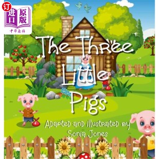 pigs little 三只小猪 three 海外直订The