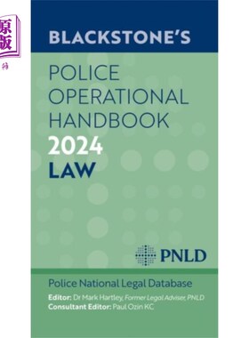 海外直订Blackstone's Police Operational Handbook 2024 黑石的警察操作手册2024