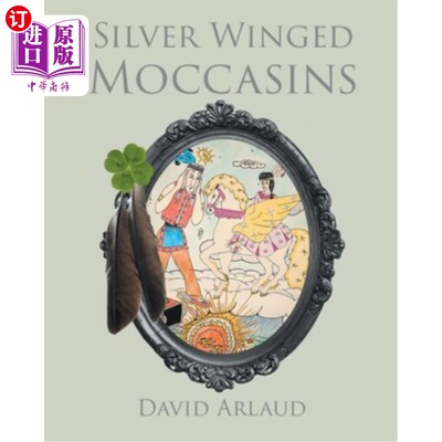 海外直订Silver Winged Moccasins 银翅鹿皮鞋