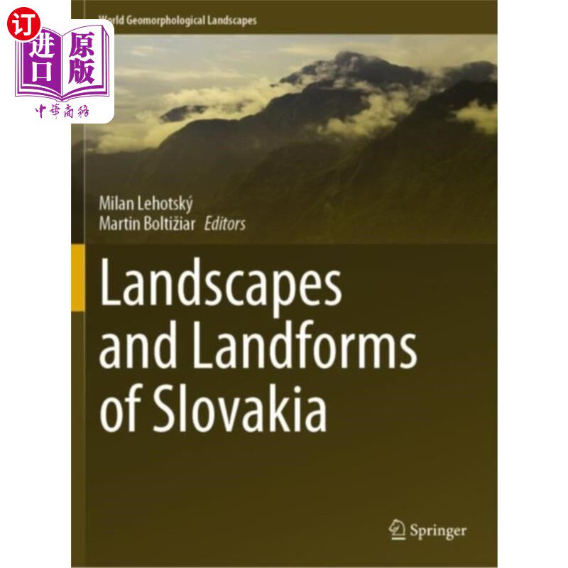 海外直订Landscapes and Landforms of Slovakia 斯洛伐克的景观和地貌